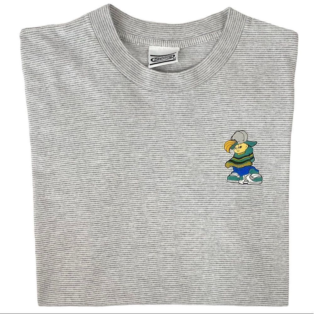 Vintage 90s Breakdown Single Stitch Striped Graffiti Hip-Hop Tee